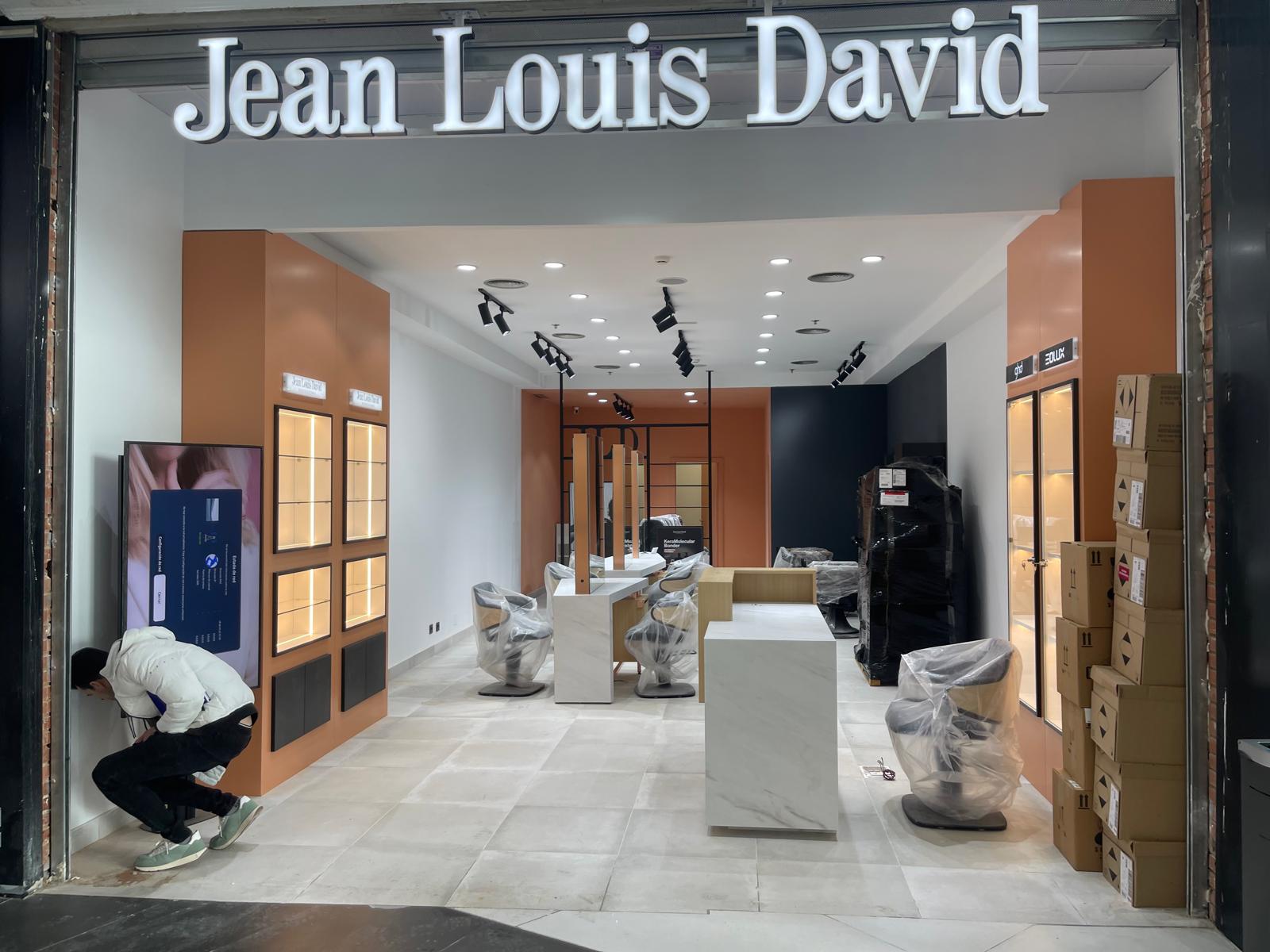 Acondicionamiento de local comercial Jean Louis David