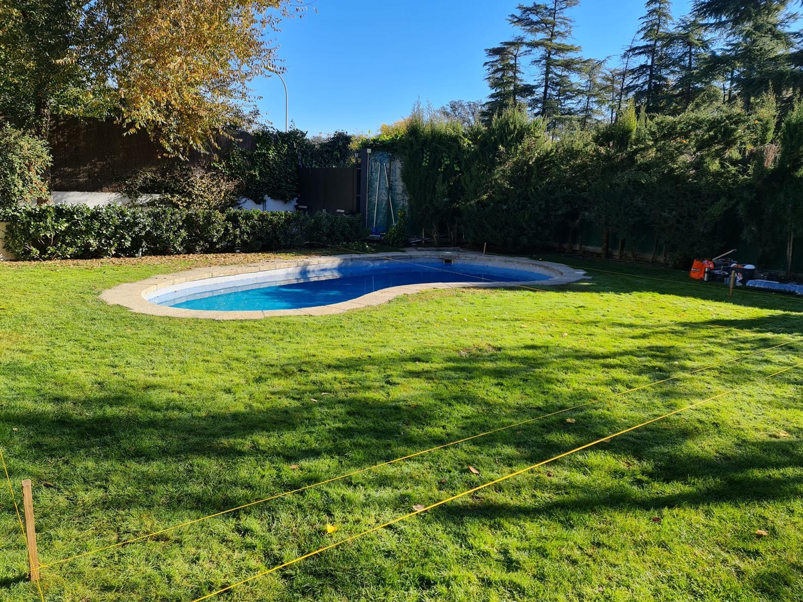 Renovacion de piscina en Puerta del Hierro
